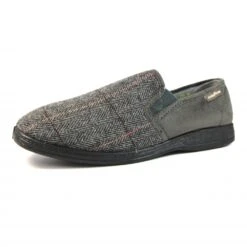 Goodyear Harrison Grey Tweed Slipper -Chic Ladies Shoes Store harrison grey tweed slipper p4853 304148 image