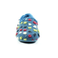 LUNAR Helix Mid Blue Polka Dot Slipper -Chic Ladies Shoes Store helix mid blue polka dot slipper p5960 358669 image