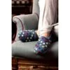 LUNAR Helix Mid Blue Polka Dot Slipper -Chic Ladies Shoes Store helix mid blue polka dot slipper p5960 368194 image