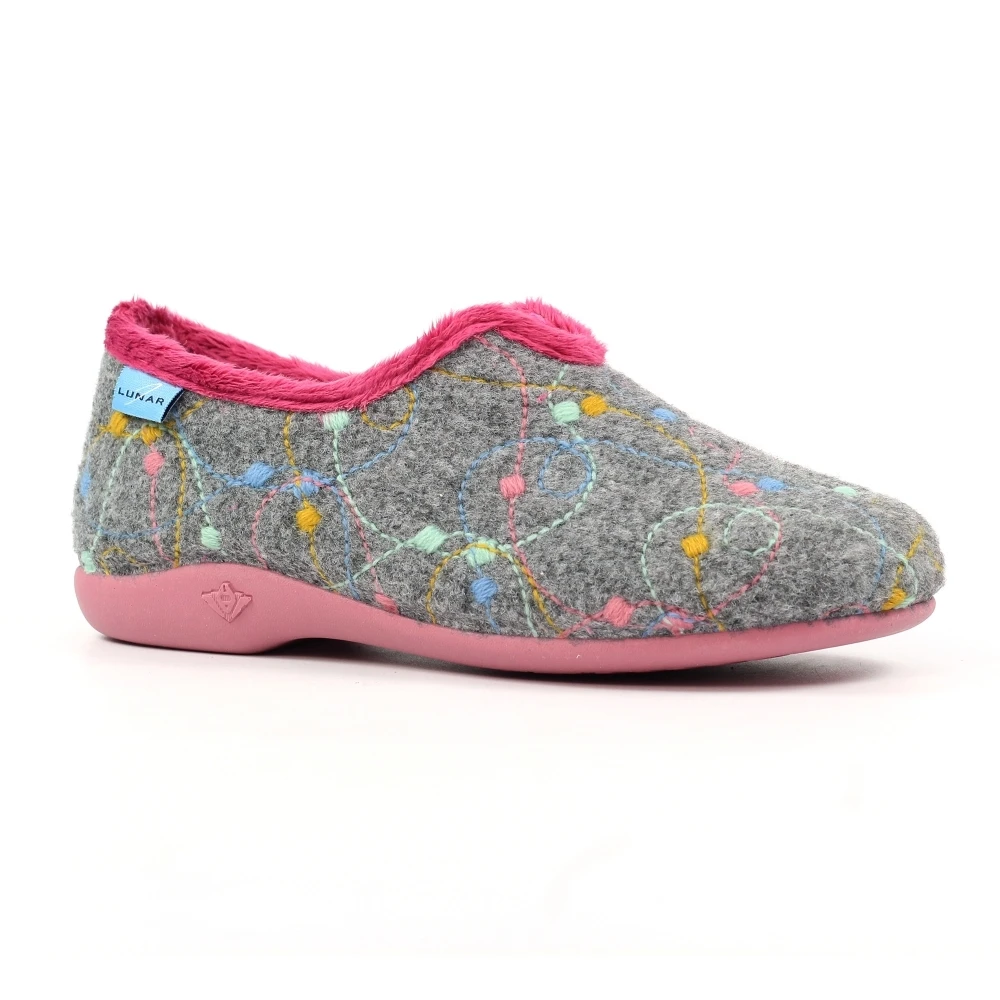 LUNAR Helsinki Grey Slipper 5 LUNAR Helsinki Grey Slipper - Image 3