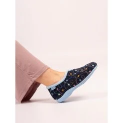 LUNAR Helsinki Navy Slipper -Chic Ladies Shoes Store helsinki navy slipper p7554 431144 image