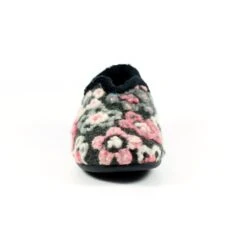 LUNAR Hippy Black Flower Full Slipper -Chic Ladies Shoes Store hippy black flower full slipper p5961 358692 image
