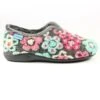 LUNAR Hippy Grey Flower Full Slipper -Chic Ladies Shoes Store hippy grey flower full slipper p4835 380321 image