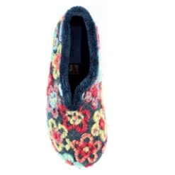 LUNAR Hippy Navy Flower Full Slipper -Chic Ladies Shoes Store hippy navy flower full slipper p4833 405651 image