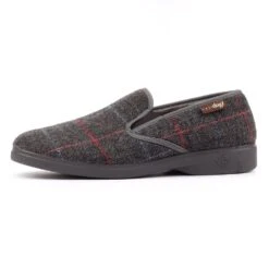 Hughes Grey Slipper -Chic Ladies Shoes Store hughes grey slipper p7492 430112 image