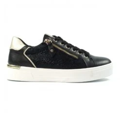 LUNAR Hype Black Trainer