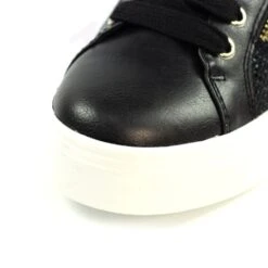 LUNAR Hype Black Trainer -Chic Ladies Shoes Store hype black trainer p7620 436104 image