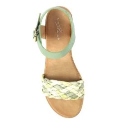 LUNAR Indiana Green Sandal -Chic Ladies Shoes Store indiana green sandal p7432 426372 image