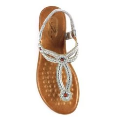 LUNAR Iona Silver Sandal -Chic Ladies Shoes Store iona silver sandal p6590 379908 image