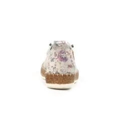 LUNAR Iva White Leather Plimsoll -Chic Ladies Shoes Store iva white leather plimsoll p7139 408409 image