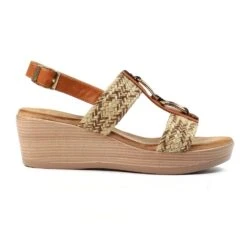 LUNAR Jamie Tan Wedge Sandal