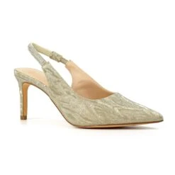 LUNAR Janine Gold Slingback Heel -Chic Ladies Shoes Store janine gold slingback heel p6887 391126 image