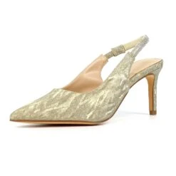 LUNAR Janine Gold Slingback Heel -Chic Ladies Shoes Store janine gold slingback heel p6887 391132 image