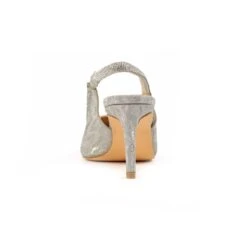 LUNAR Janine Silver Slingback Heel -Chic Ladies Shoes Store janine silver slingback heel p6888 404554 image