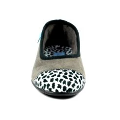 LUNAR Jessie Grey Leopard Pump Slipper -Chic Ladies Shoes Store jessie grey leopard pump slipper p6787 385885 image