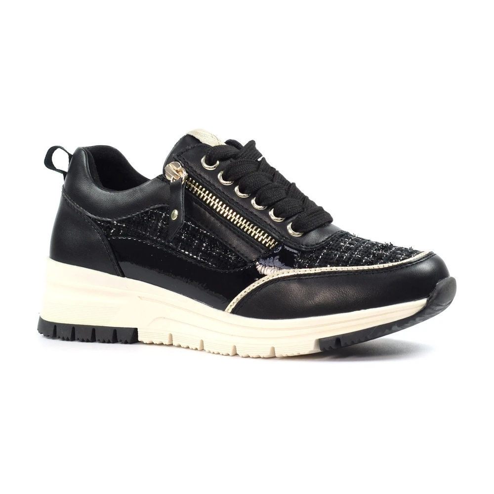 LUNAR Jolt Black Wedge Trainer 5 LUNAR Jolt Black Wedge Trainer - Image 3