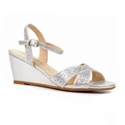 LUNAR Jordana Silver Shoe -Chic Ladies Shoes Store jordana silver shoe p7363 422473 image