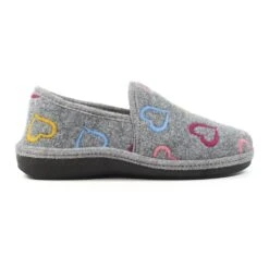 LUNAR Joyful Grey Slipper