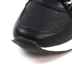 LUNAR Juno Black Wedge Trainer -Chic Ladies Shoes Store juno black wedge trainer p7721 445283 image