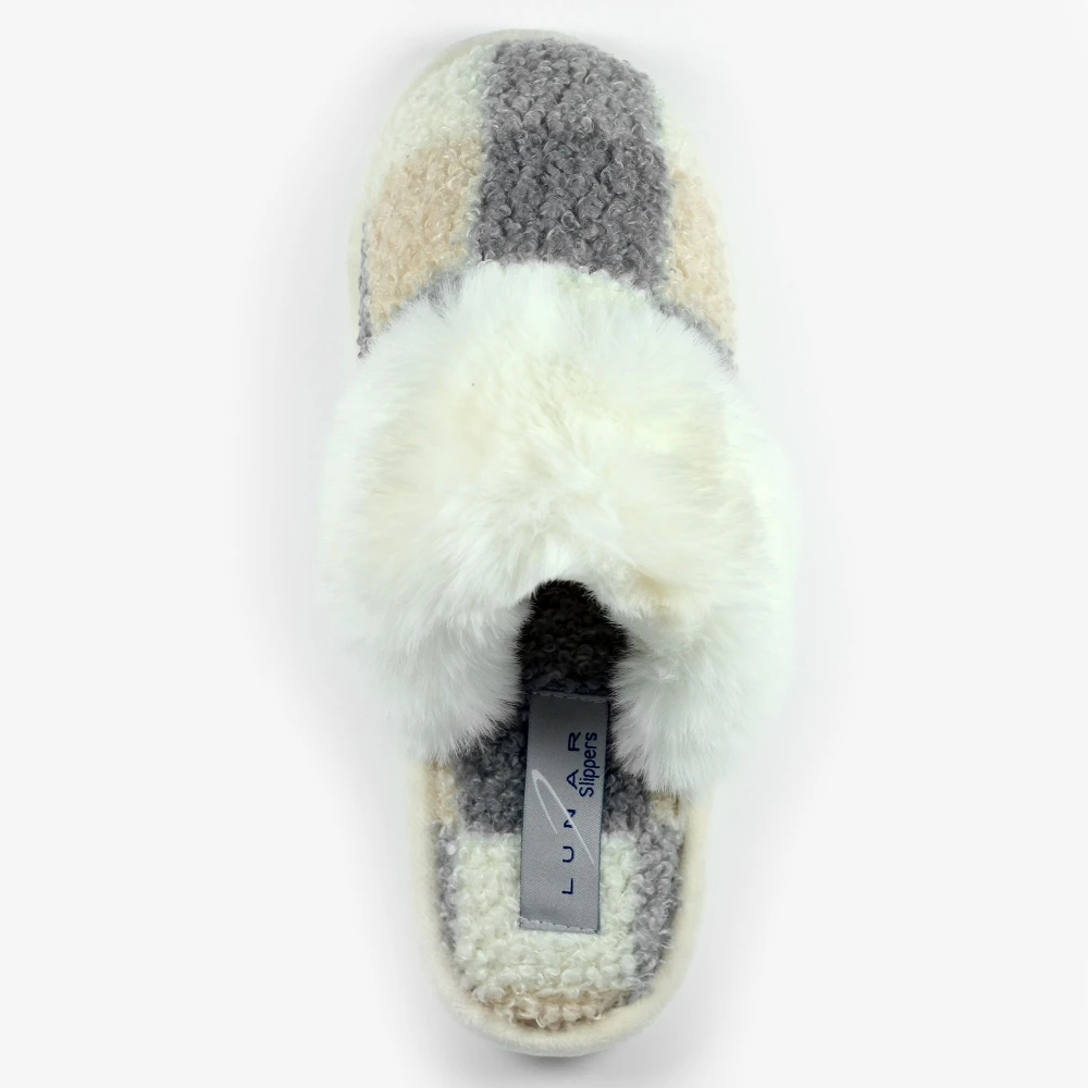 LUNAR Kayden Blue Mule Slipper 9 LUNAR Kayden Blue Mule Slipper - Image 7