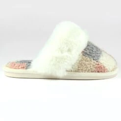 LUNAR Kayden Pink Mule Slipper