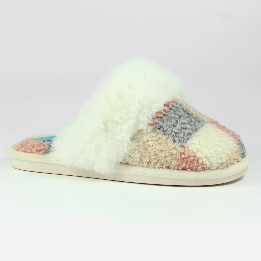 LUNAR Kayden Pink Mule Slipper 6 LUNAR Kayden Pink Mule Slipper - Image 4