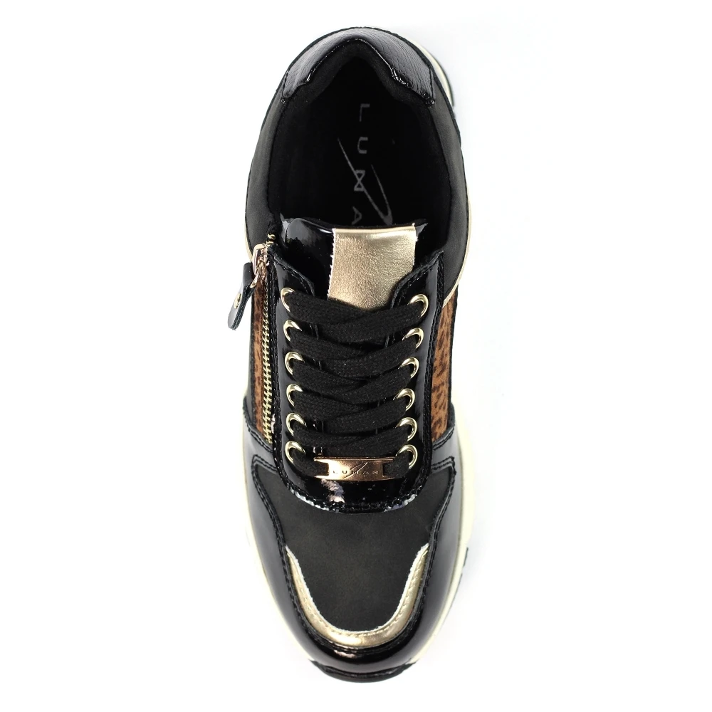 LUNAR Kennedy Black Wedge Trainer 10 LUNAR Kennedy Black Wedge Trainer - Image 8
