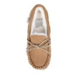 Kids Sadie Junior Suede Moccassin Slipper -Chic Ladies Shoes Store kids sadie junior suede moccassin slipper p4734 287198 image