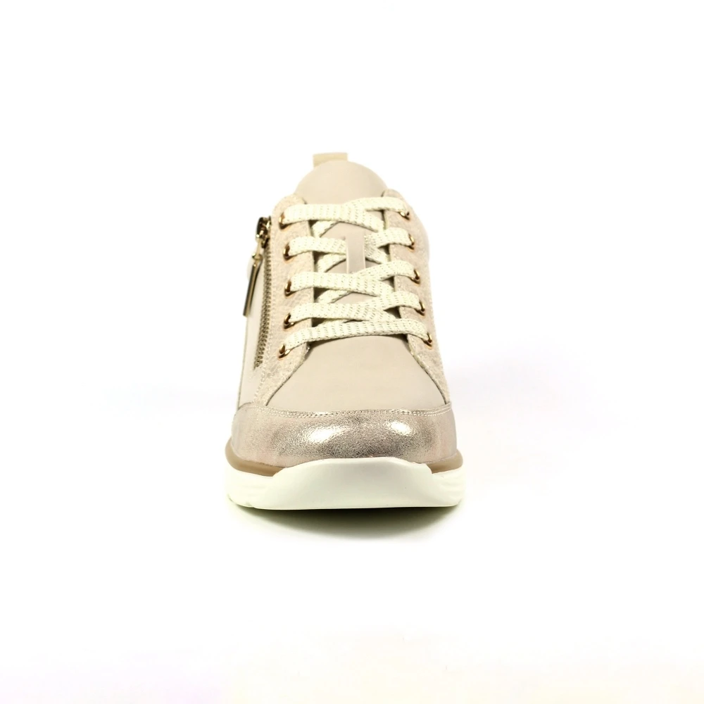 LUNAR Kiley Beige Trainer 6 LUNAR Kiley Beige Trainer - Image 4