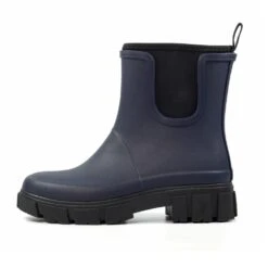 Lake Navy Ankle Wellington -Chic Ladies Shoes Store lake navy ankle wellington p7353 422118 image