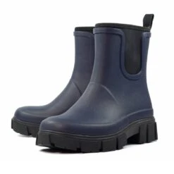 Lake Navy Ankle Wellington -Chic Ladies Shoes Store lake navy ankle wellington p7353 422139 image