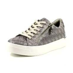 LUNAR Layne Pewter Trainer -Chic Ladies Shoes Store layne pewter trainer p6552 378366 image