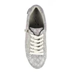 LUNAR Layne Pewter Trainer -Chic Ladies Shoes Store layne pewter trainer p6552 378384 image