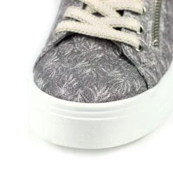 LUNAR Layne Pewter Trainer -Chic Ladies Shoes Store layne pewter trainer p6552 378390 image