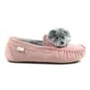 Bessie Pink Suede Slipper 1 Bessie Pink Suede Slipper -Chic Ladies Shoes Store lazy dogz bessie pink suede slipper p4892 293742 image