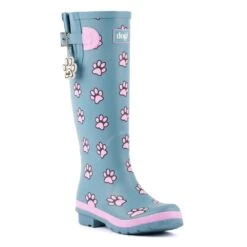 Cookie Welly Teal -Chic Ladies Shoes Store lazy dogz cookie welly teal p5101 298758 image