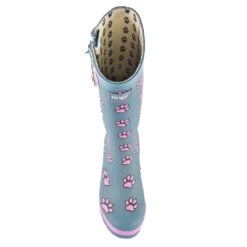 Cookie Welly Teal -Chic Ladies Shoes Store lazy dogz cookie welly teal p5101 298794 image