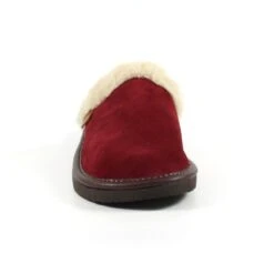 Otto Burgundy Suede Slipper -Chic Ladies Shoes Store lazy dogz otto burgundy suede slipper p6014 361838 image