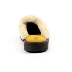 Otto Mustard Suede Slipper -Chic Ladies Shoes Store lazy dogz otto mustard suede slipper p6016 361935 image