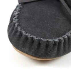 Portree Grey Slipper -Chic Ladies Shoes Store lazy dogz portree grey slipper p6205 367118 image