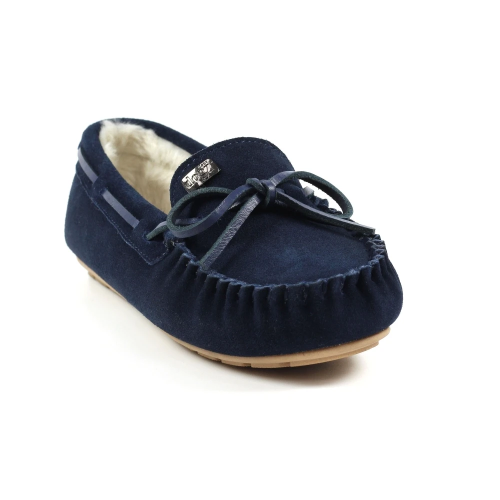 Portree Navy Slipper 4 Portree Navy Slipper - Image 2