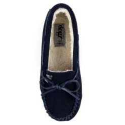 Portree Navy Slipper 12 Portree Navy Slipper -Chic Ladies Shoes Store lazy dogz portree navy slipper p6204 367111 image