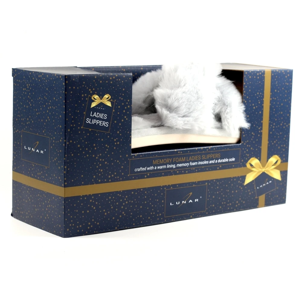 LUNAR Leticia Dark Grey Crossover Slipper 4 LUNAR Leticia Dark Grey Crossover Slipper - Image 2