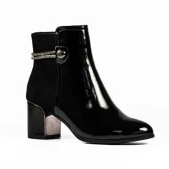 LUNAR Lily Black Ankle Boot -Chic Ladies Shoes Store lily black ankle boot p7608 436620 image
