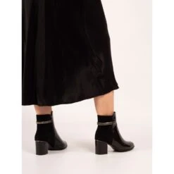 LUNAR Lily Black Ankle Boot -Chic Ladies Shoes Store lily black ankle boot p7608 436626 image