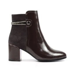 LUNAR Lily Grey Ankle Boot