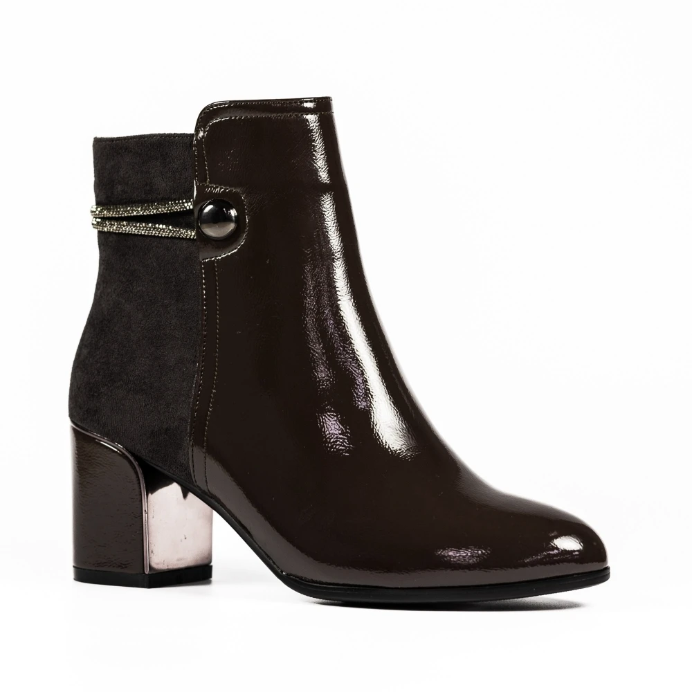 LUNAR Lily Grey Ankle Boot 5 LUNAR Lily Grey Ankle Boot - Image 3