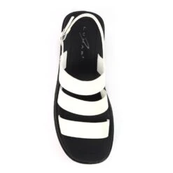 LUNAR Lipstick White Sandal -Chic Ladies Shoes Store lipstick white sandal p7448 426522 image