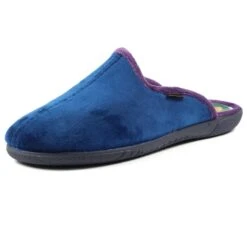 LLB Men's Hans Navy Mule Slipper -Chic Ladies Shoes Store llb mens hans navy mule slipper p5155 302950 image