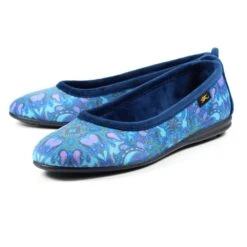 LLB Meribel Blue Pump Slipper -Chic Ladies Shoes Store llb meribel blue pump slipper p5151 402910 image